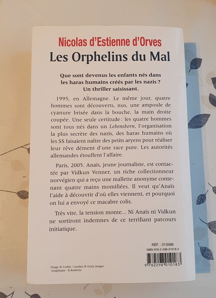 Nicolas d'Estienne d'Orves - Orphelins du Mal - photo numéro 2