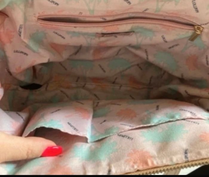 Sac à main femme Lollipops TRÈS BON ÉTAT couleur rose - photo numéro 4