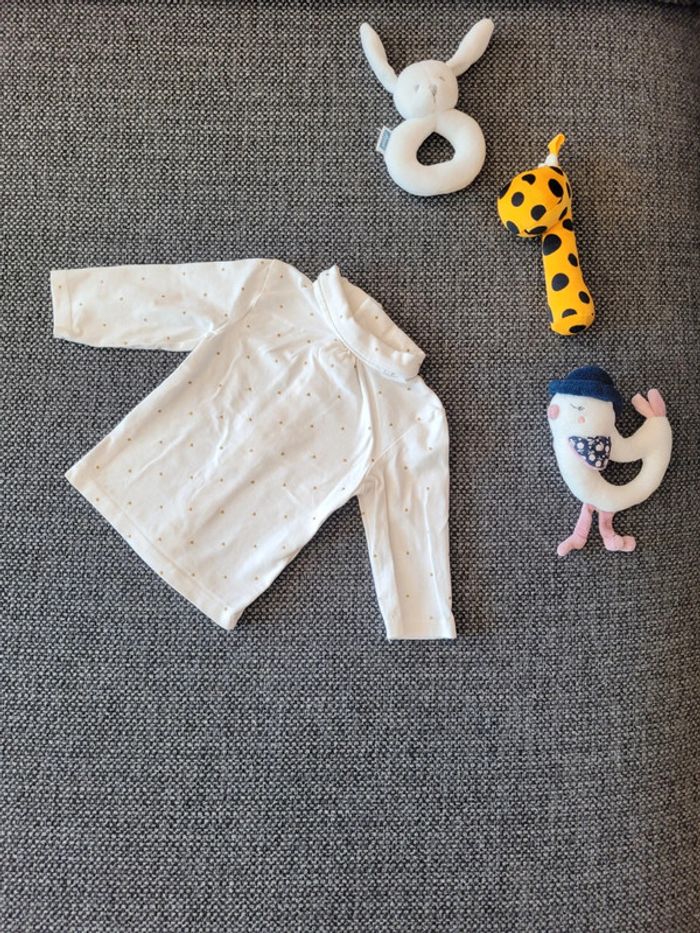 Ensemble fille 3 mois - 3 pièces - photo numéro 12