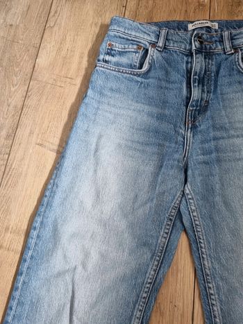 Jean pull and bear droit bleu