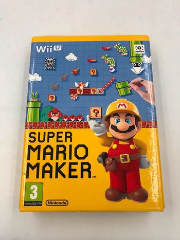 nintendo wii u  super mario maker pack + artbook