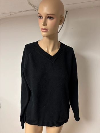 Pull Femme Dolce & Gabbana - Col V - Noir - Coton - Taille L