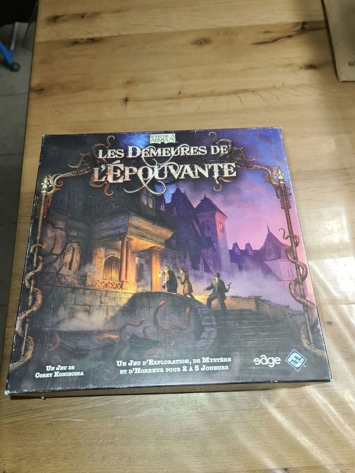 Jeu de société Les Demeures De L'épouvante des éditions Eage, - photo numéro 3
