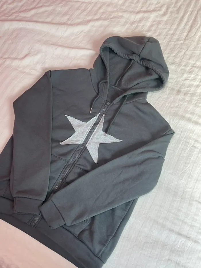 Sweat zip à capuche - photo numéro 2