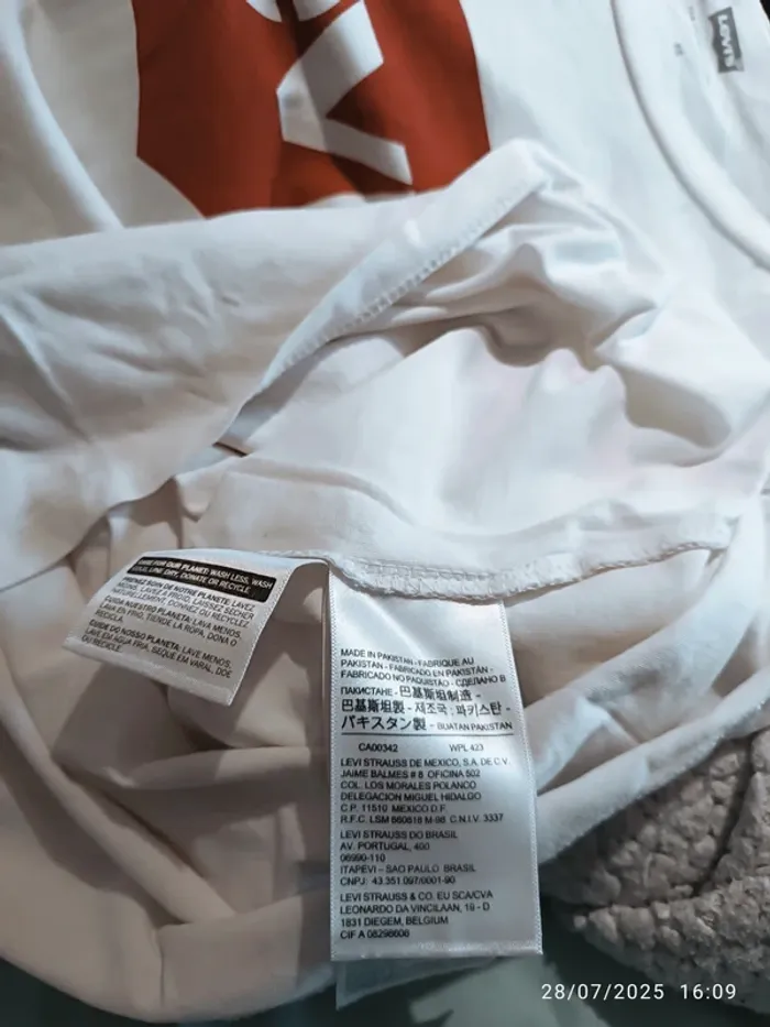 Tee shirt Levi's femme xs - photo numéro 4