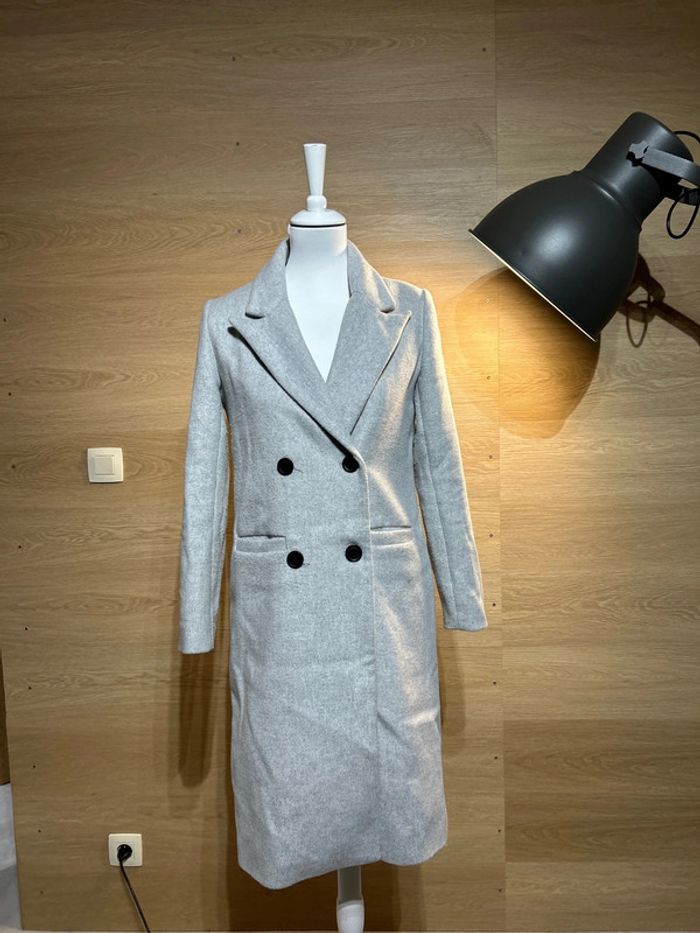 Manteau classique object taille XS gris