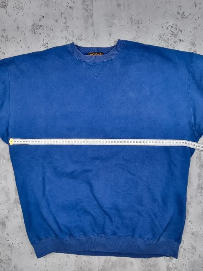 Sweat col rond Eddie Bauer bleu – Taille M Homme - photo numéro 6