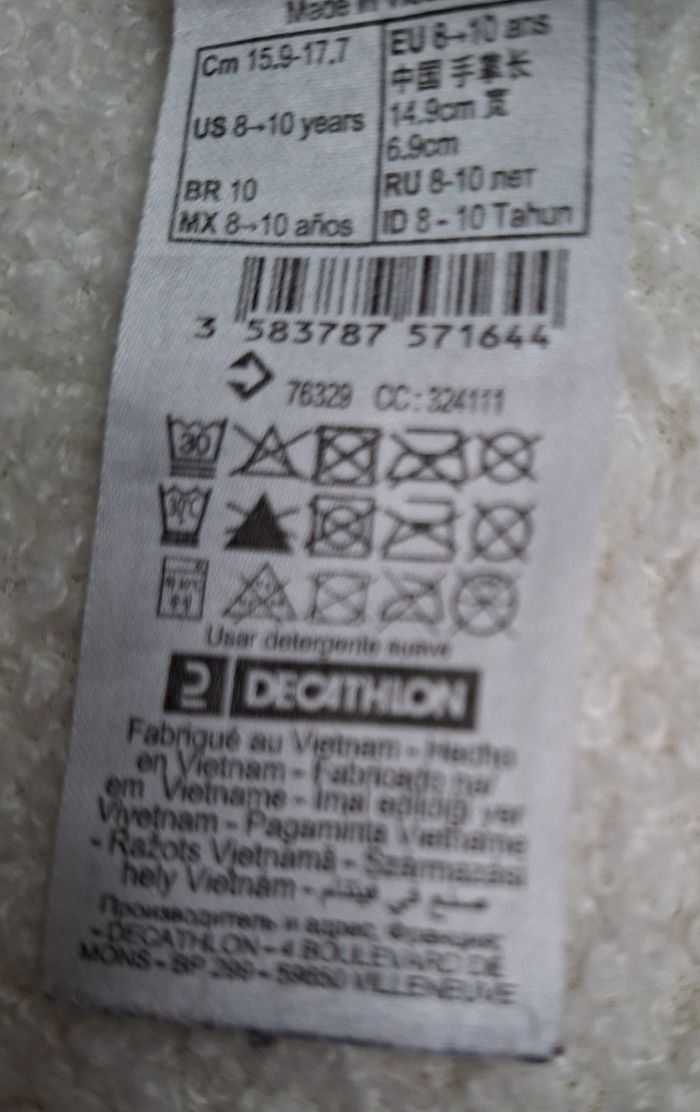 Gants d'équitation enfant Taille 8-10 ans - photo numéro 3