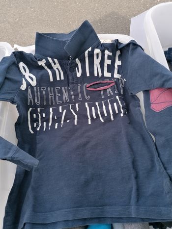 Polo garçon 10 ans manches longues