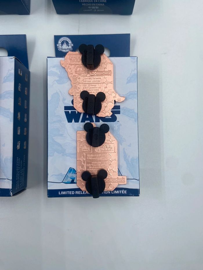 Collection Complète 12 Pin's Star Wars Hoth 2023 Disney Parks édition limitée NEUF - photo numéro 8
