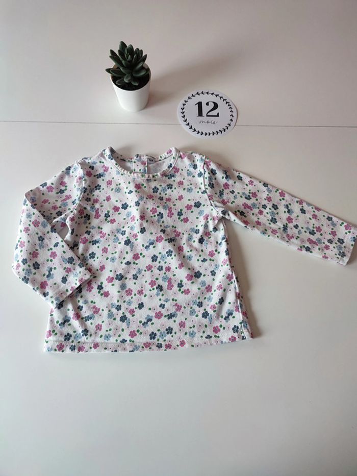 Lot de 3 tee-shirts manches longues –12 mois - photo numéro 8