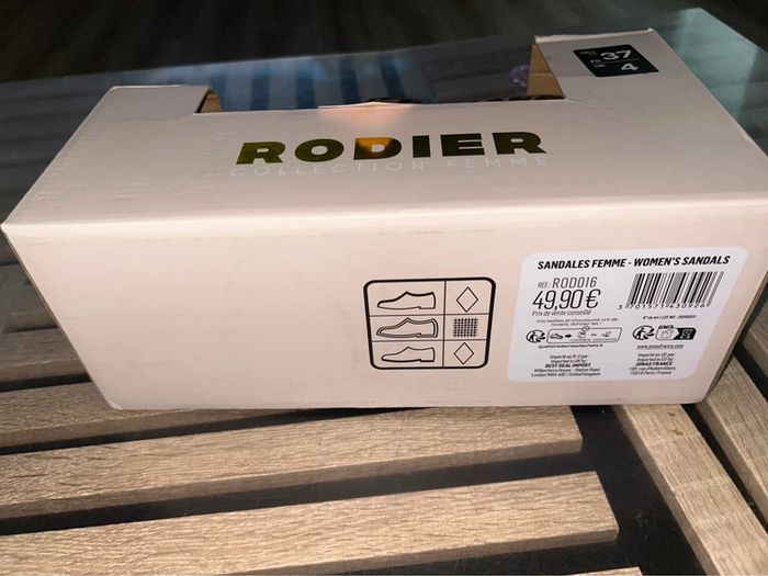 Chaussures mules Rodier léopard taille 37 - photo numéro 3