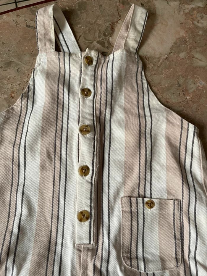 Combinaison salopette d’été garçon 12mois - photo numéro 4