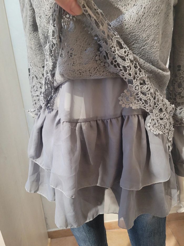 Blouse dentelles - photo numéro 4