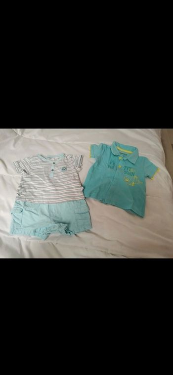 Combinaison et tee shirt taille 3 mois