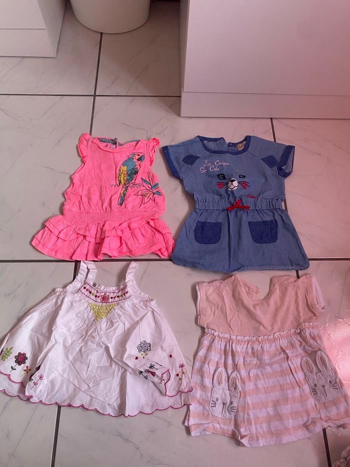 Lot 19 robes 3 mois fille - photo numéro 5