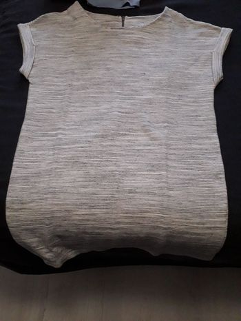 Haut manches courtes gris