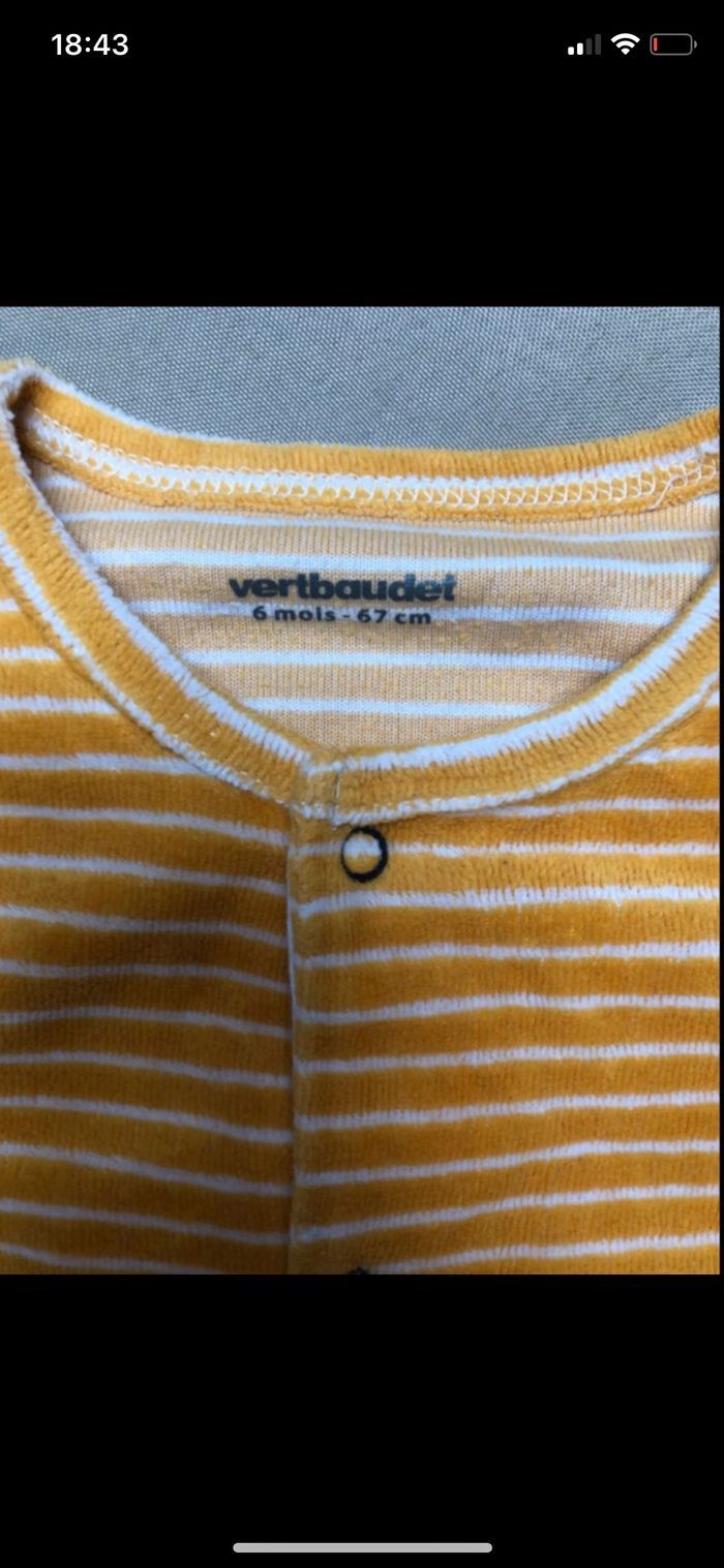 Lot 7 pyjamas 6 mois - photo numéro 7
