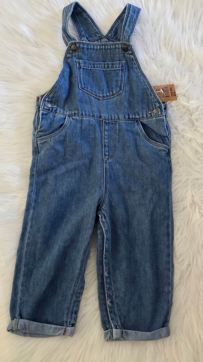 Neuve (non portée) 🏷😍🥰💙 superbe salopette 36mois garçon 🥰😍💙