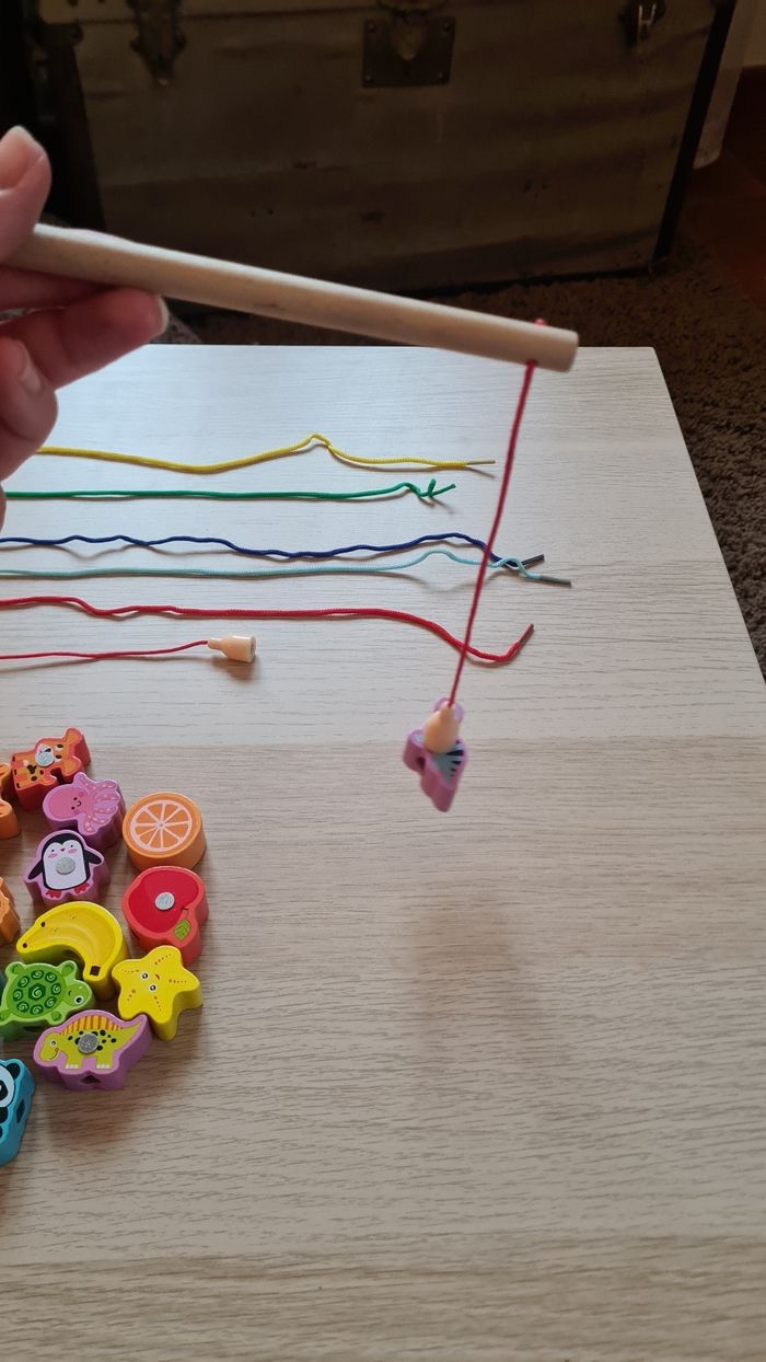 Jeu pêche en bois - photo numéro 3