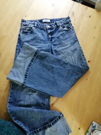 Jeans avec revers