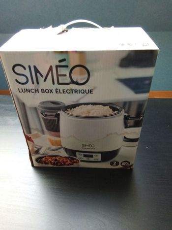 Lunch Box électrique "Siméo" neuf