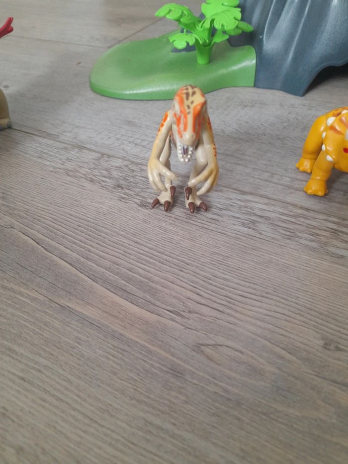Volcan et dinosaures playmobil - photo numéro 4