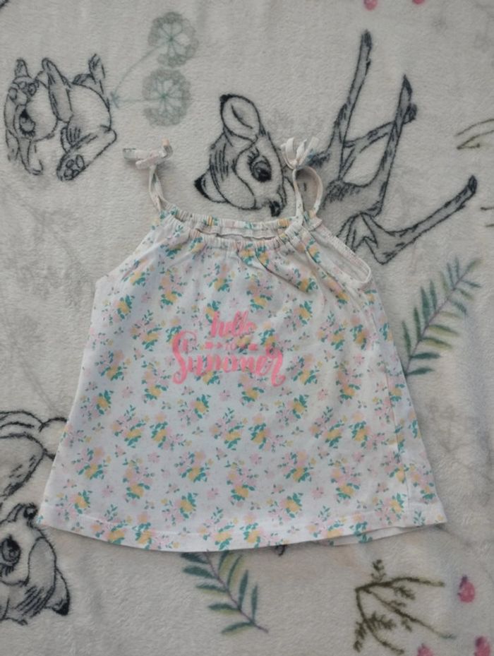 Débardeur robe la halle 36 mois