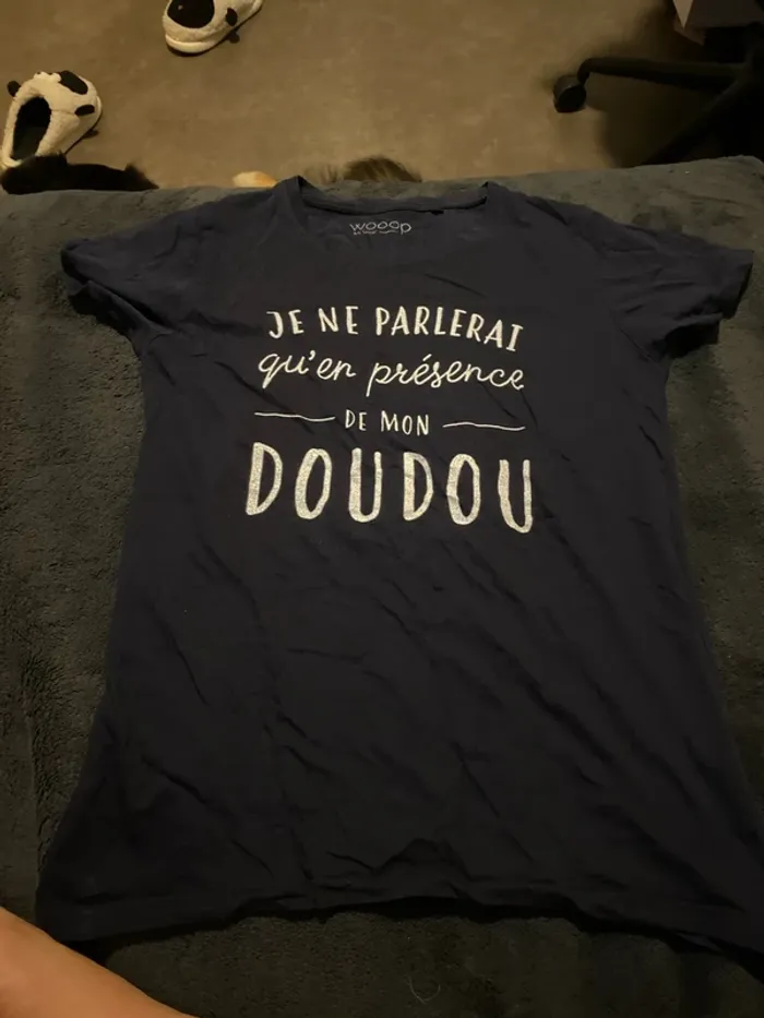 T-shirt à message Wooop Taille M