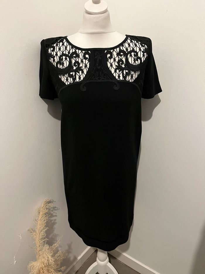 Robe noire et dentelle the Kooples S comme neuve
