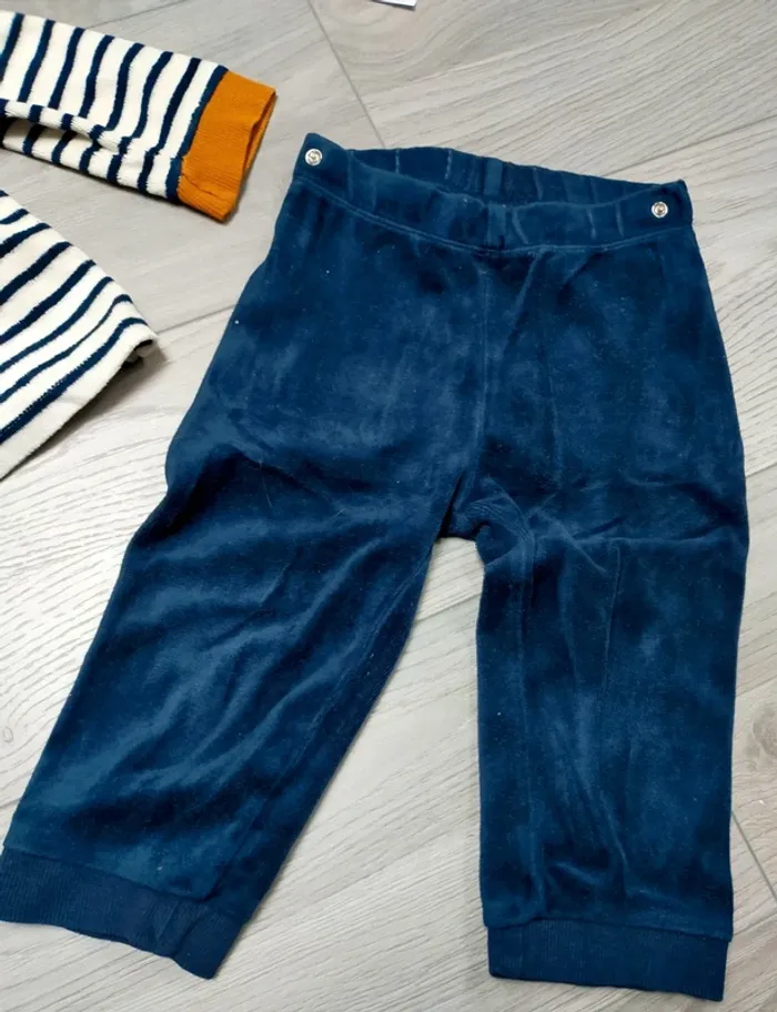 Pyjama velours 2 pièces ours garçon 23 mois Orchestra - photo numéro 8