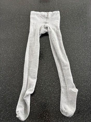 TAO - collant gris paillettes fille 27-30