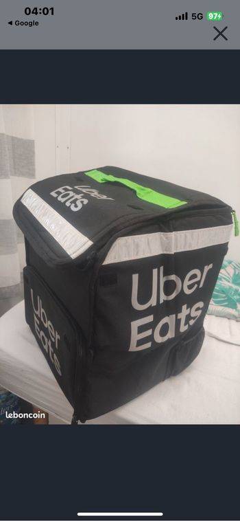 Sac Uber eats