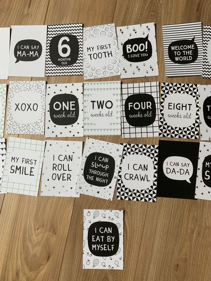 Lot de cartes pour photos bébé - photo numéro 3