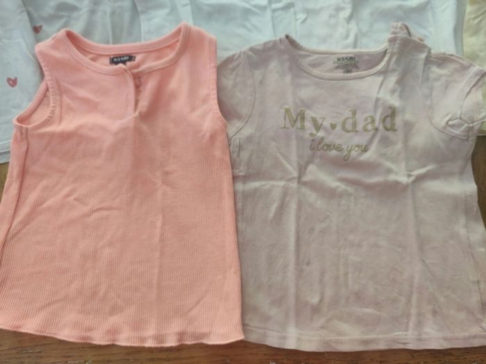 Lot 14 t-shirts Kiabi 18 mois - photo numéro 8