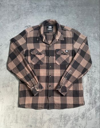 Surchemise bucheron dickies marron et noir taille M - très bon état 
