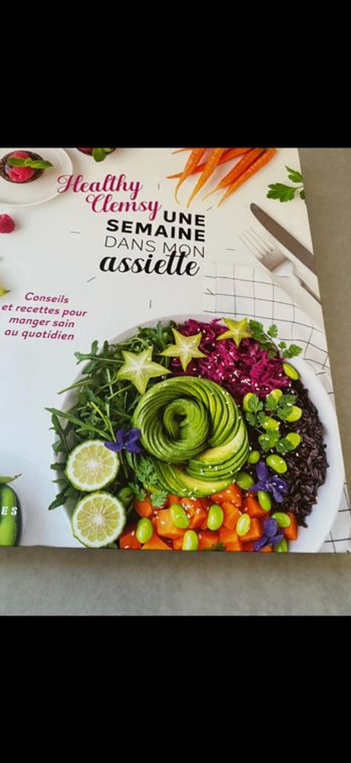 Livre de recettes légères Une semaine dans mon assiette - photo numéro 4