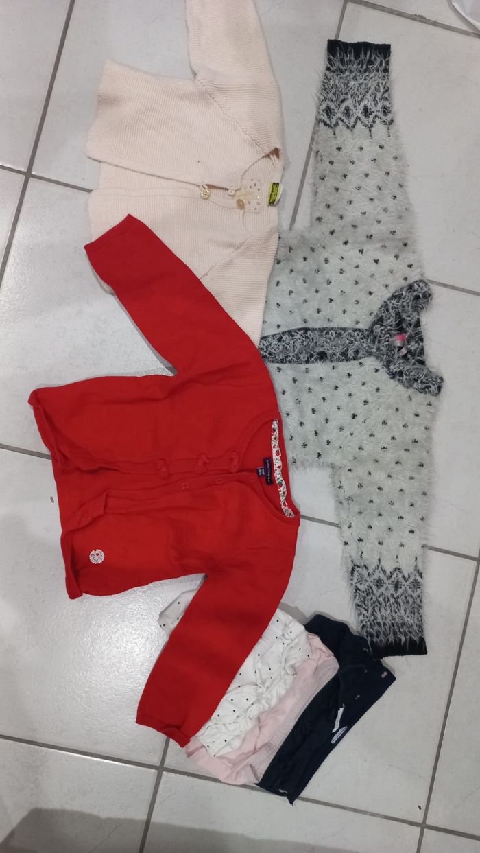 Lot vetement fille - 18m - hiver