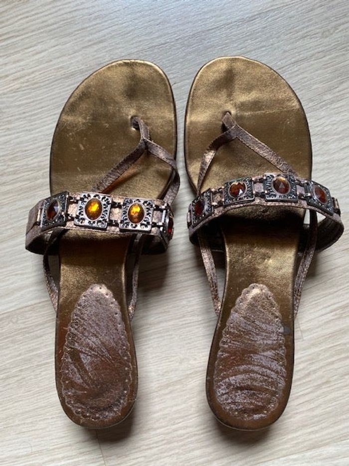 Sandales petit talon