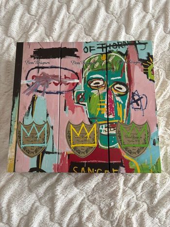 Coffret Jean Michel Basquiat pour Dom Perignon