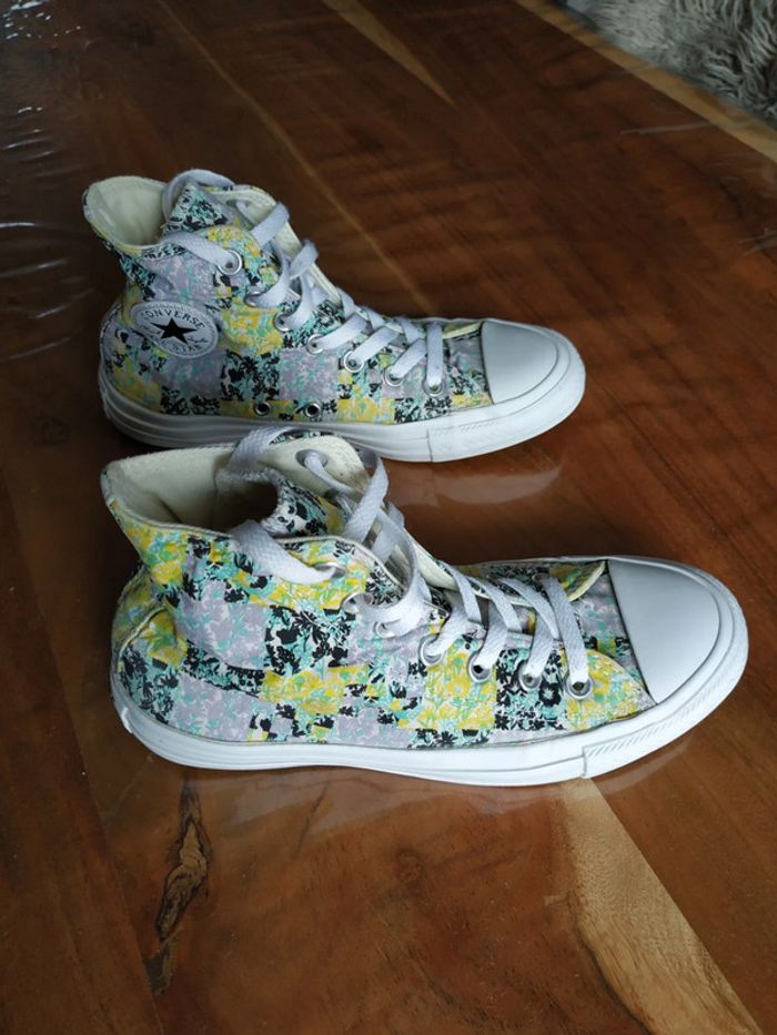 Baskets montantes Converse t. 36,5 - photo numéro 3
