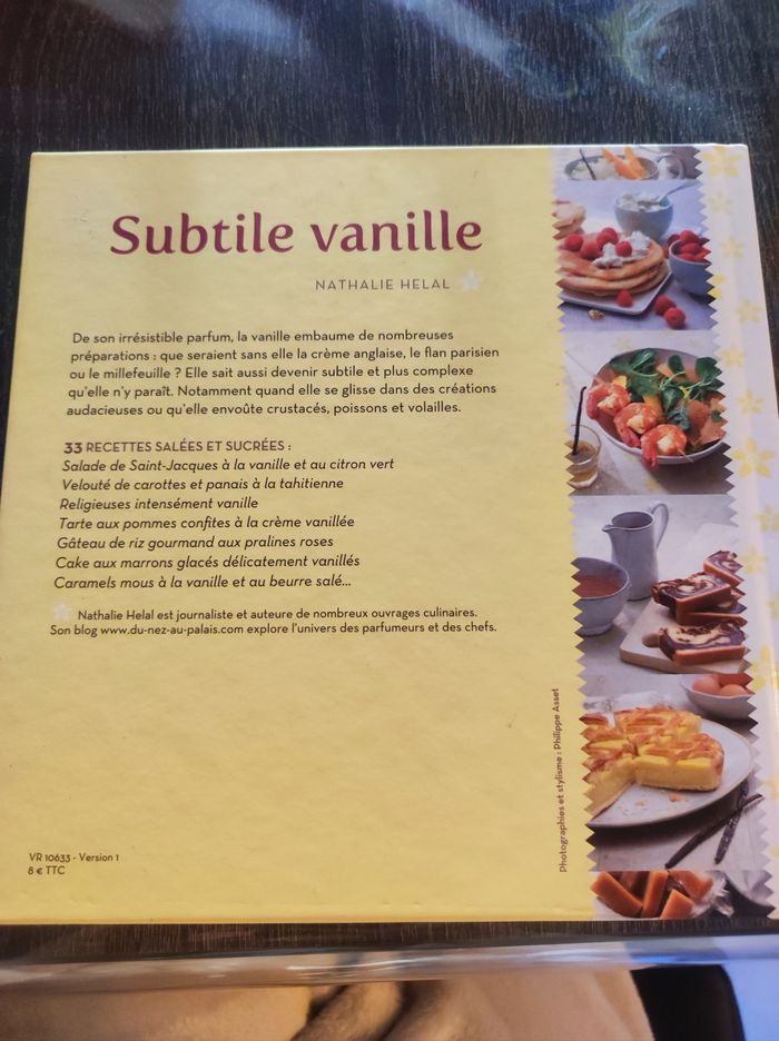 Livre cuisine - Subtile vanille - Guy Demarle - photo numéro 2