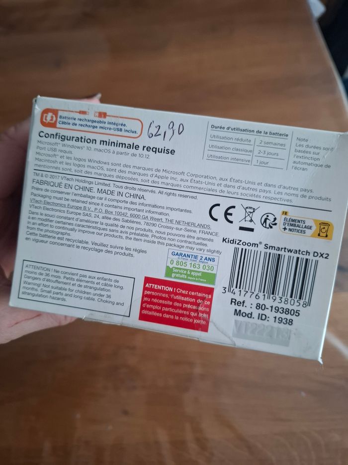 Smart watch DX2 - photo numéro 3