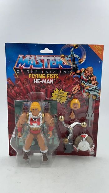 Figurine Masters Of The Universe Flying Fists He-Man Mattel neuf