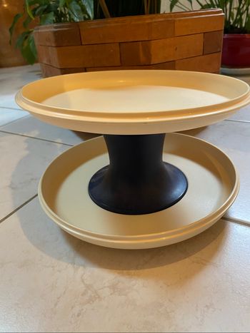 Plat de service Tupperware