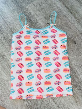 Débardeur macarons 8 ans