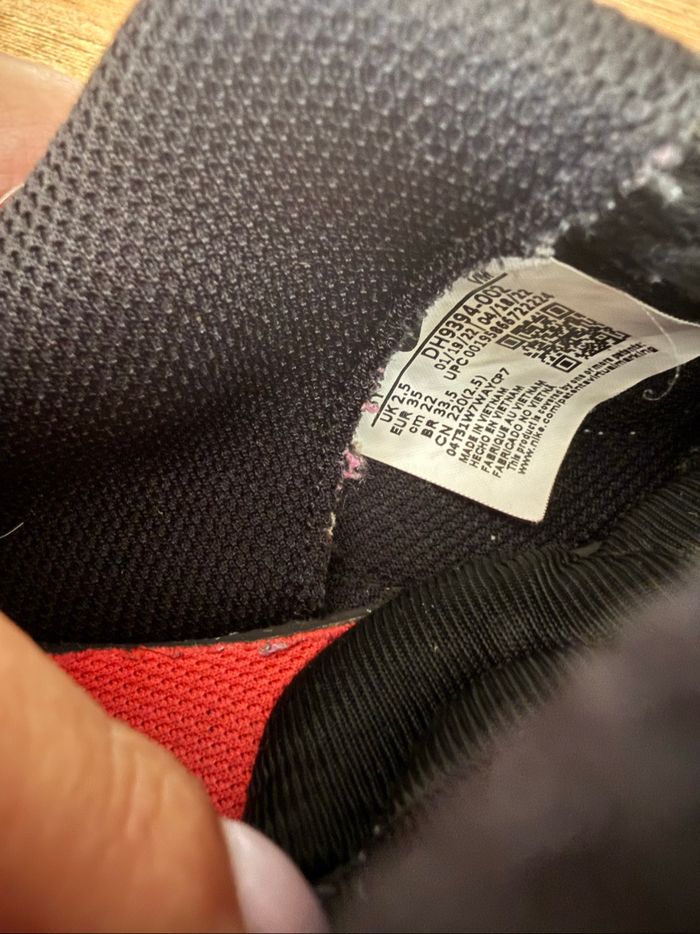 Baskets noir Nike Air Max Pointure 35 - photo numéro 7