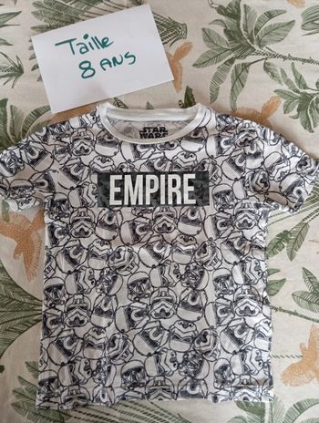 T-shirt star wars celio taille 8ans