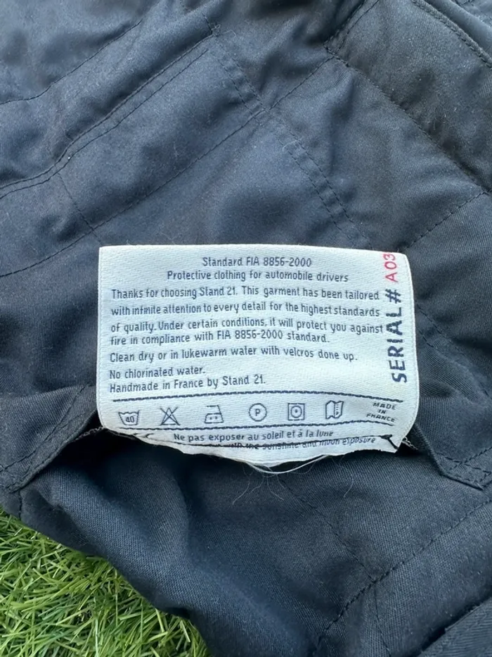 Combinaison Ford Nomex - photo numéro 10