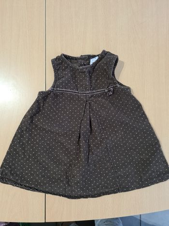 Robe velours 12 mois